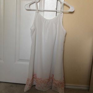 Summer Flowy Dress With Open Back